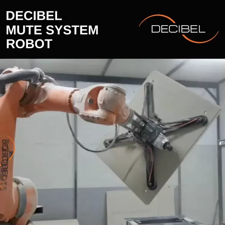 DECIBEL a introdus tehnologia robotică pentru producția MUTE SYSTEM