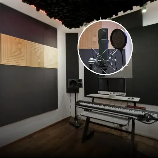 Studiou de înregistrare de tip boutique din Roma