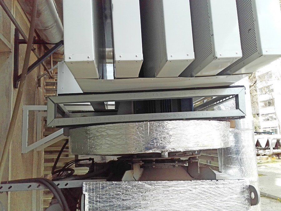 Izolare fonica a unui sistem de ventilatie, Alkaloid Skopje