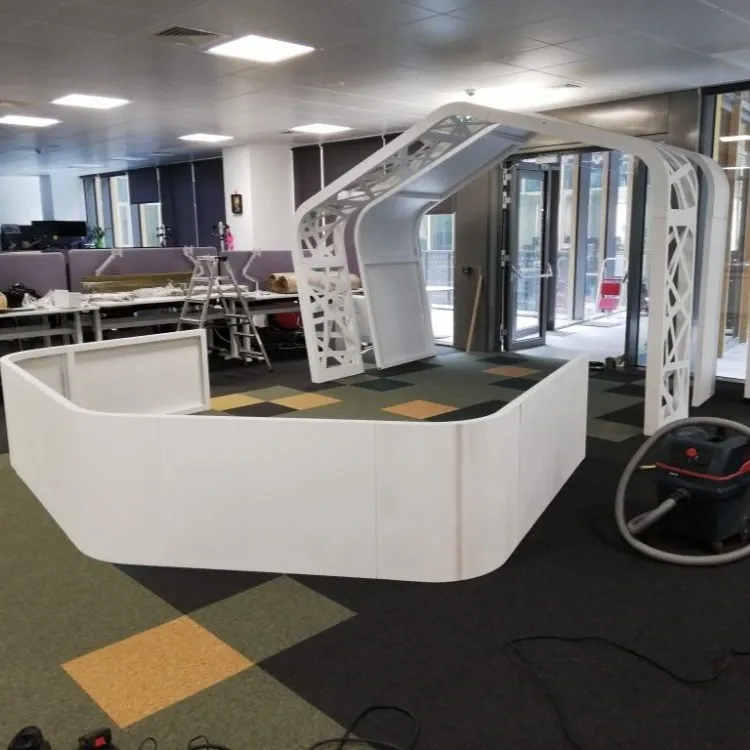 Tratament acustic personalizat al unui birou IT open-space