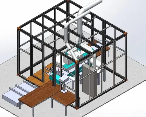 Cabina de izolare fonică pentru Gorinvest JSC