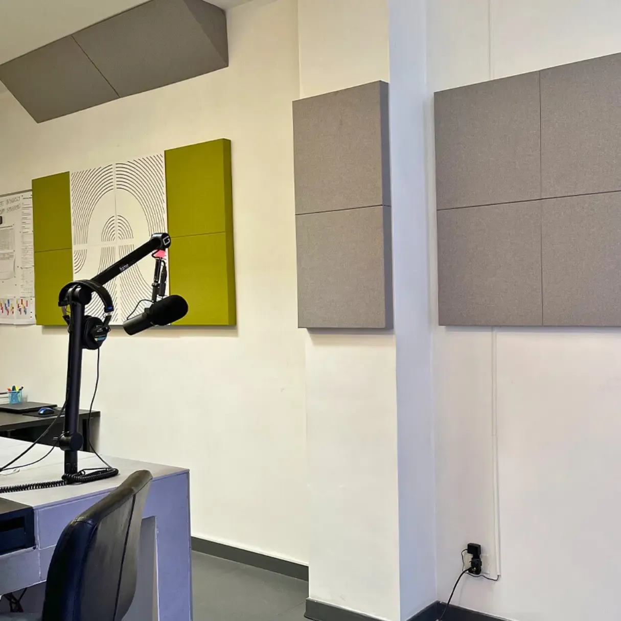 Optimizare acustică pentru Radio NSL din Roma