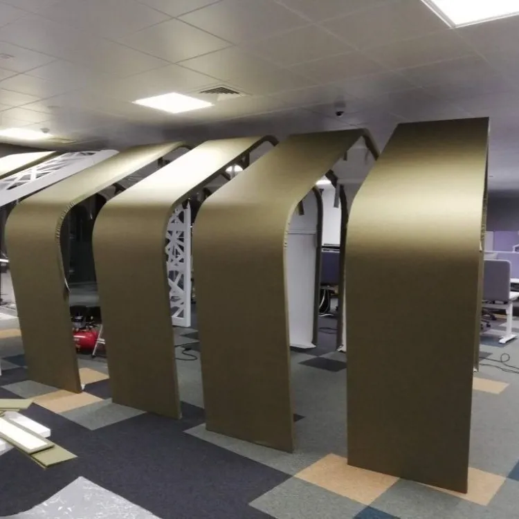 Tratament acustic personalizat al unui birou IT open-space