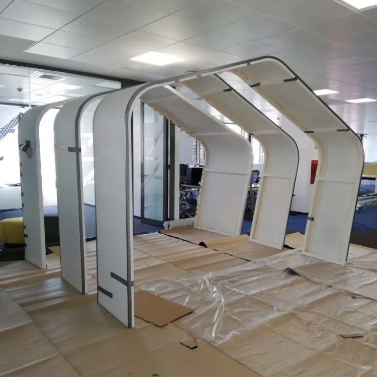 Tratament acustic personalizat al unui birou IT open-space