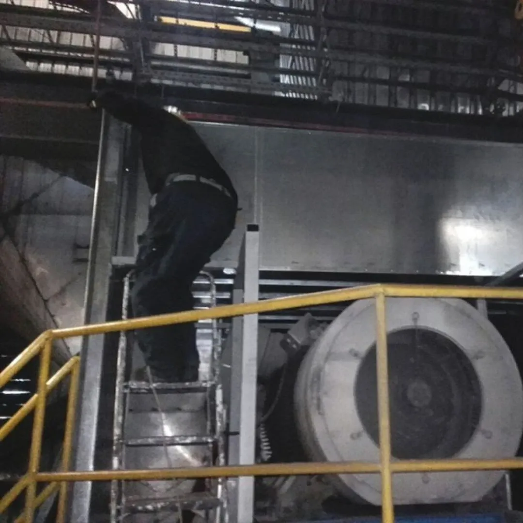 Izolarea fonică a generatoarelor electrice în SOLVAY SODI, 2015