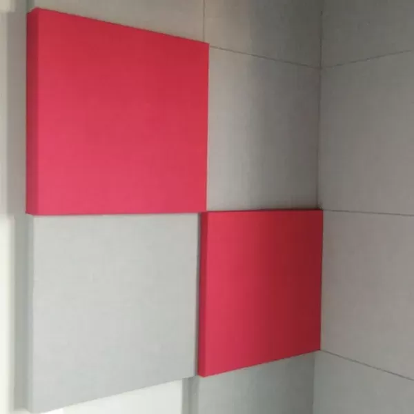 Instalare panouri acustice într-un studio radio celebru