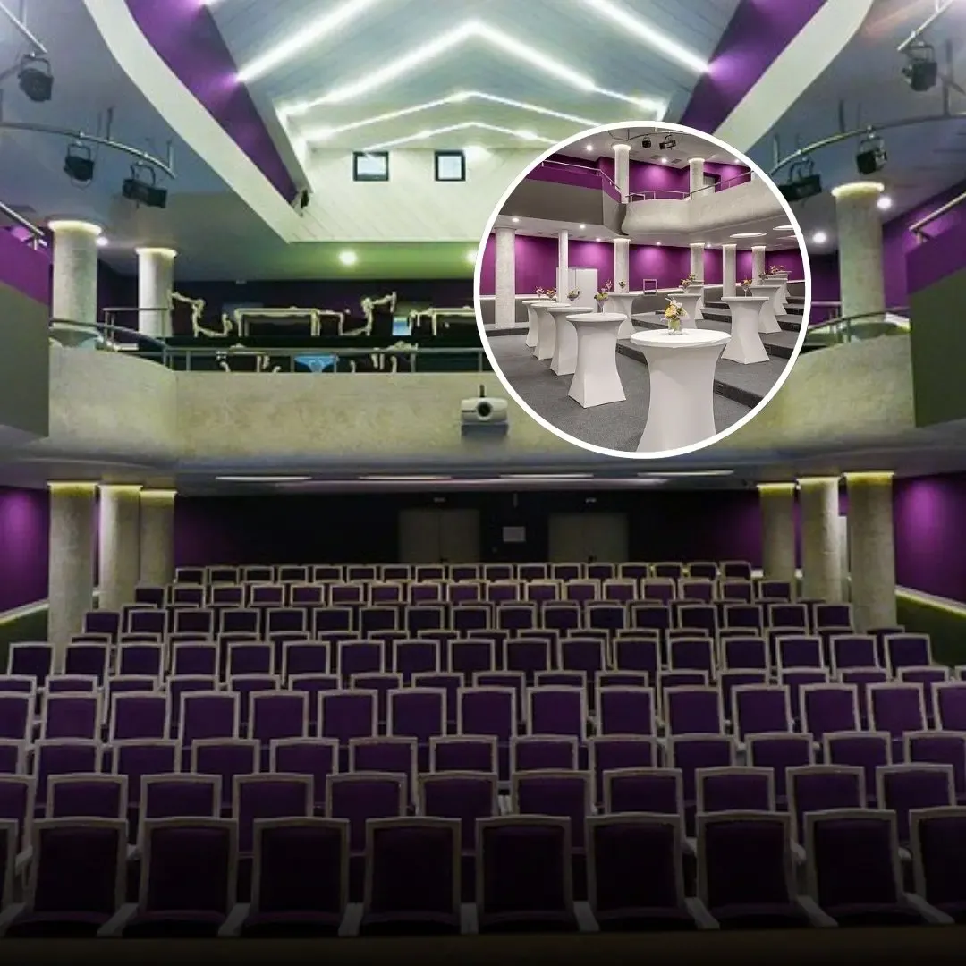 Reducerea zgomotului într-o sală culturală cu utilizare mixtă