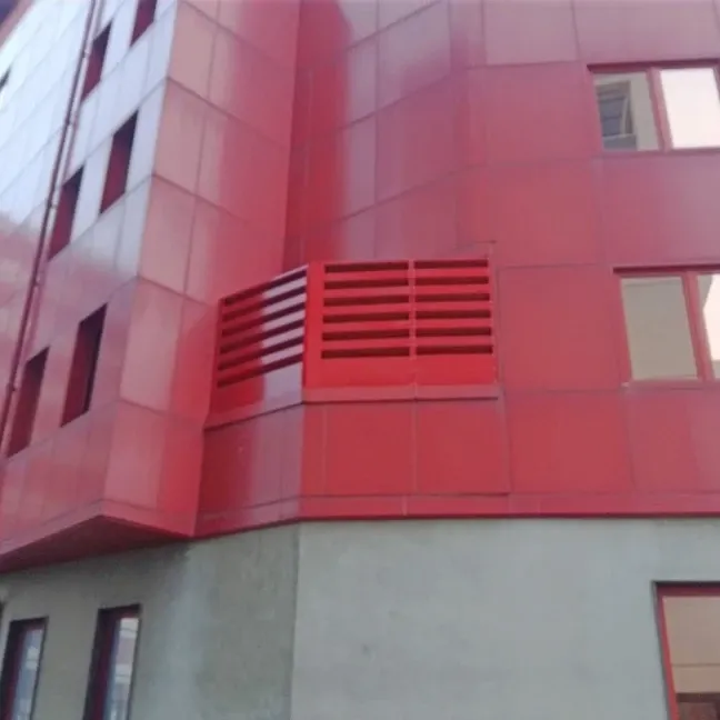 Amortizor personalizat pentru reducerea zgomotului din sistemul de aer condiționat exterior