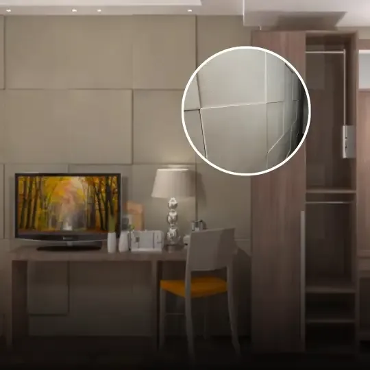 Tratament acustic pentru pereți pentru Hotelul Bulgarska Morava