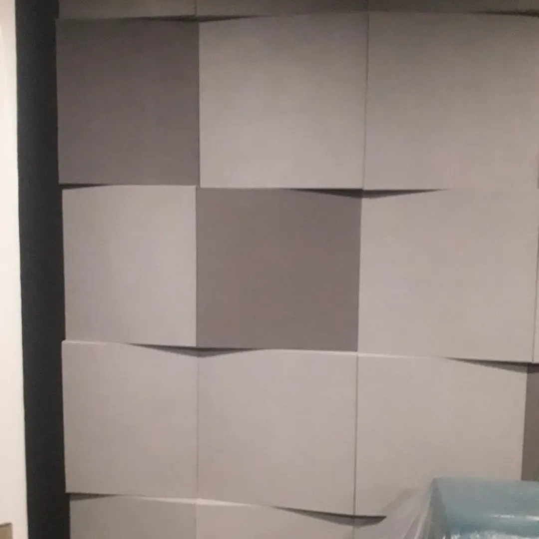Tratament acustic Home Cinema cu panouri textile și fetru