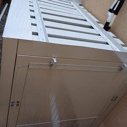 Răcitor exterior cu izolare fonică la Muzeul Sportului Croat