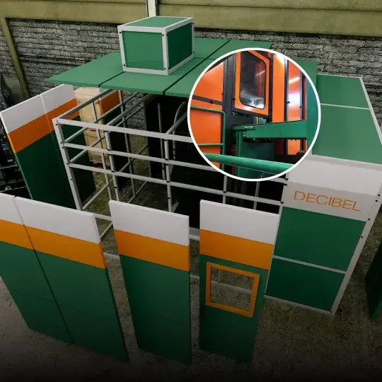 Cabina de izolare fonică pentru Gorinvest JSC