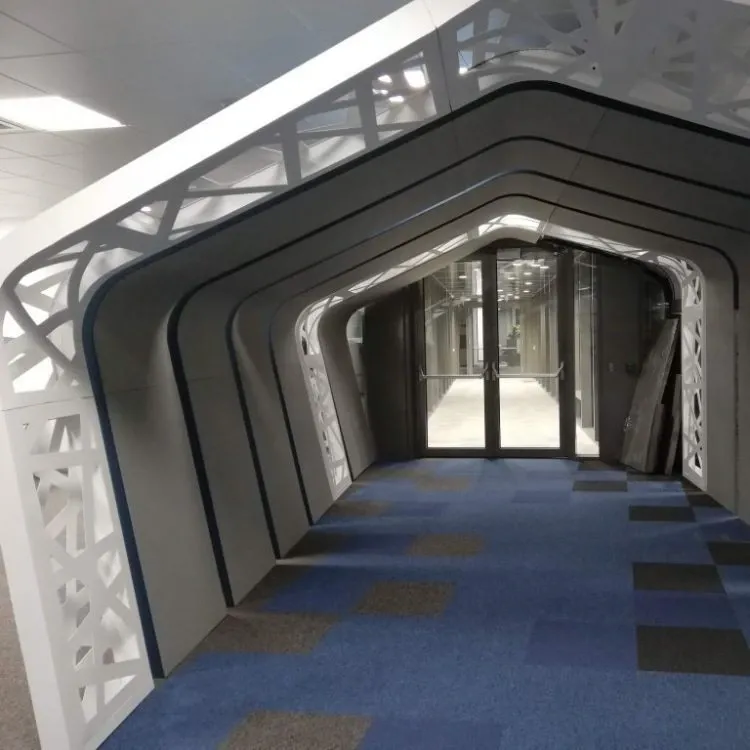 Tratament acustic personalizat al unui birou IT open-space