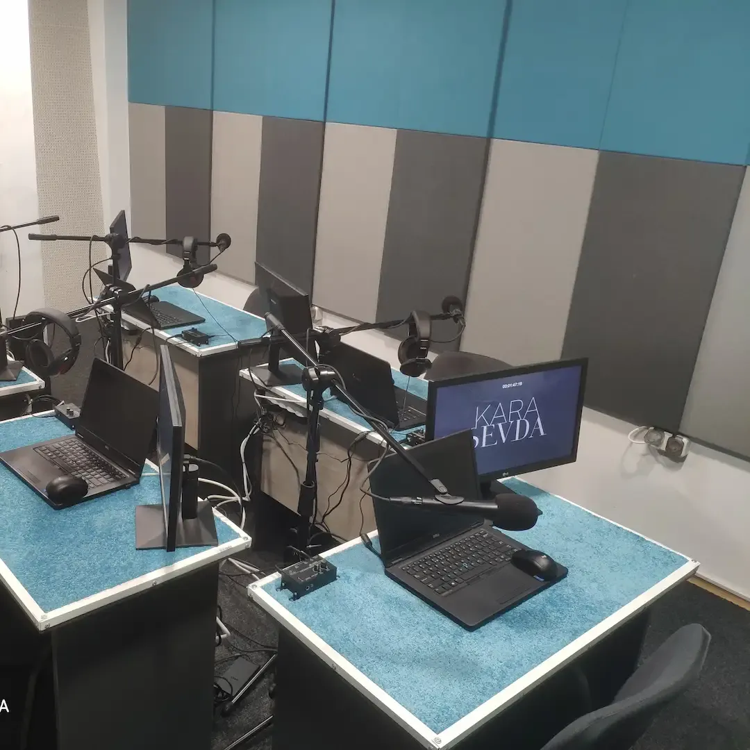 Tratament acustic pentru studio de voice-over în Sofia