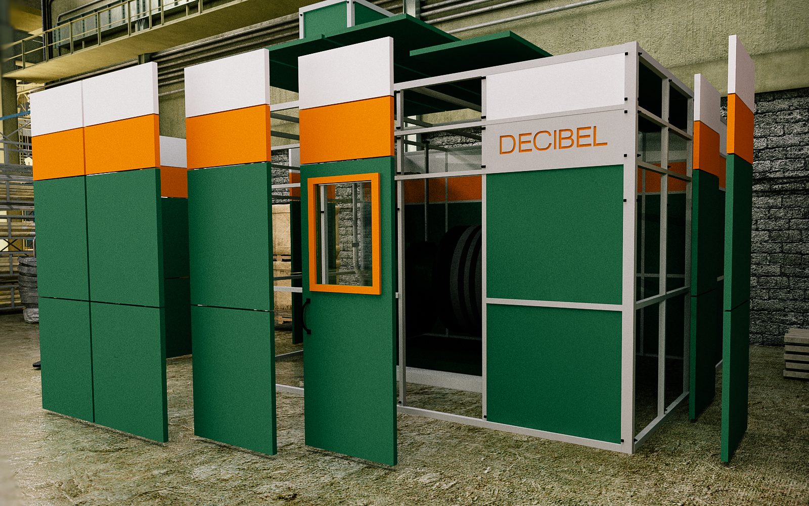 Cabina de izolare fonică pentru Gorinvest JSC