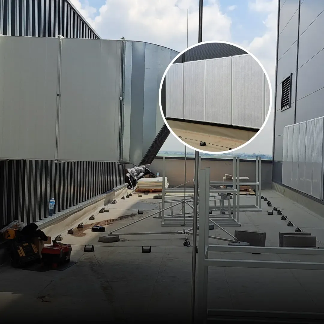 Controlul zgomotului pentru sistemele HVAC la fabrica de anvelope Toyo