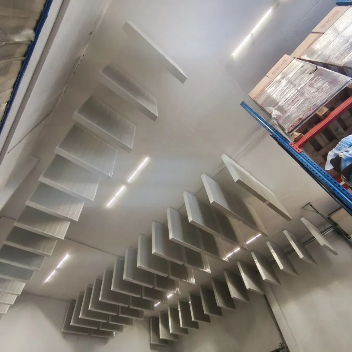 Tratament acustic al unei hale industriale pentru Excellpack