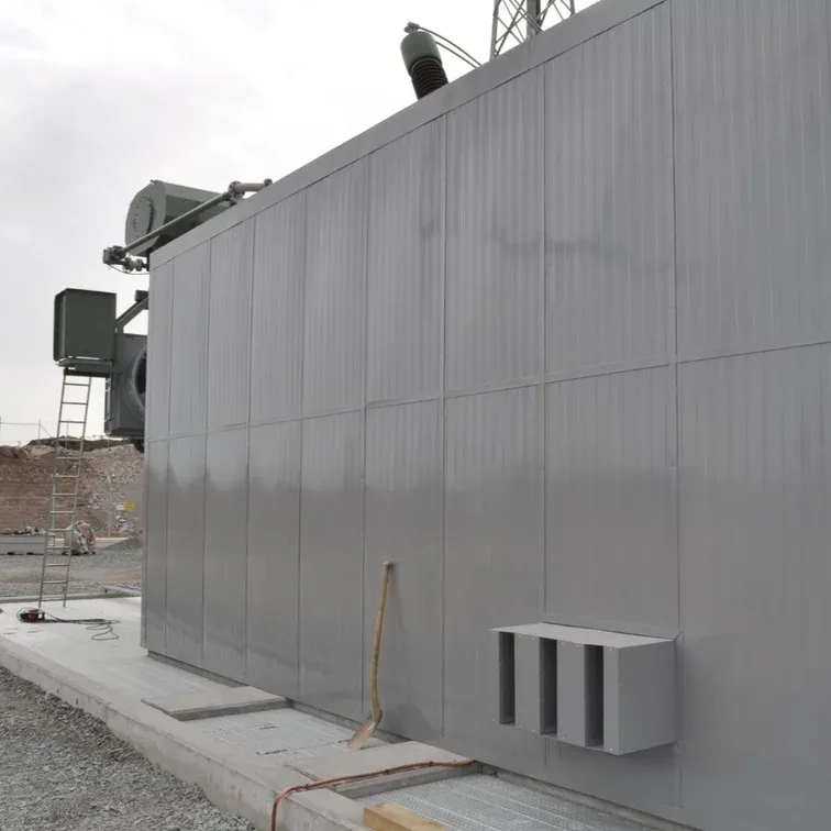 Carcasă izolatoare fonică pentru stația de 400 kV din Tenhult