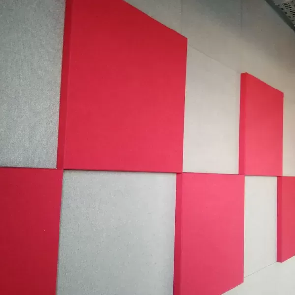 Instalare panouri acustice într-un studio radio celebru