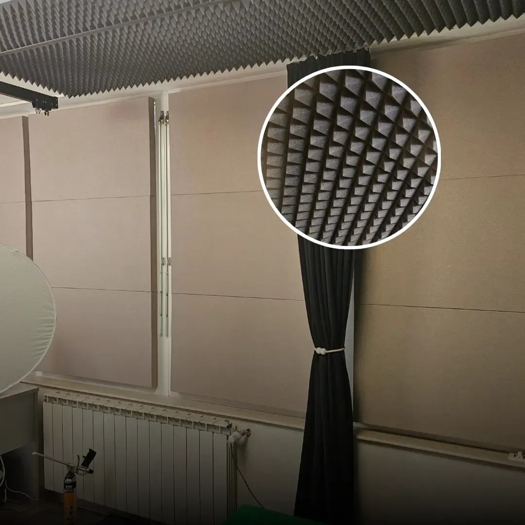 Tratament acustic pentru studioul de acasă din Sofia