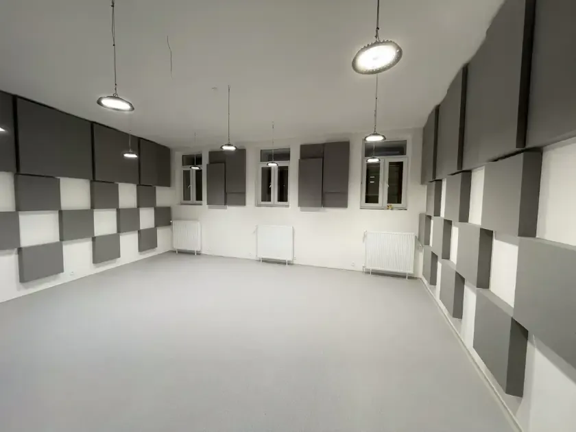 Reducerea ecoului în sălile de instrumente de la VŠMU