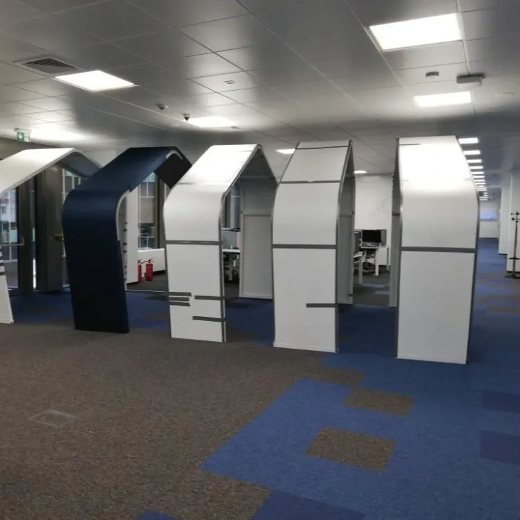 Tratament acustic personalizat al unui birou IT open-space