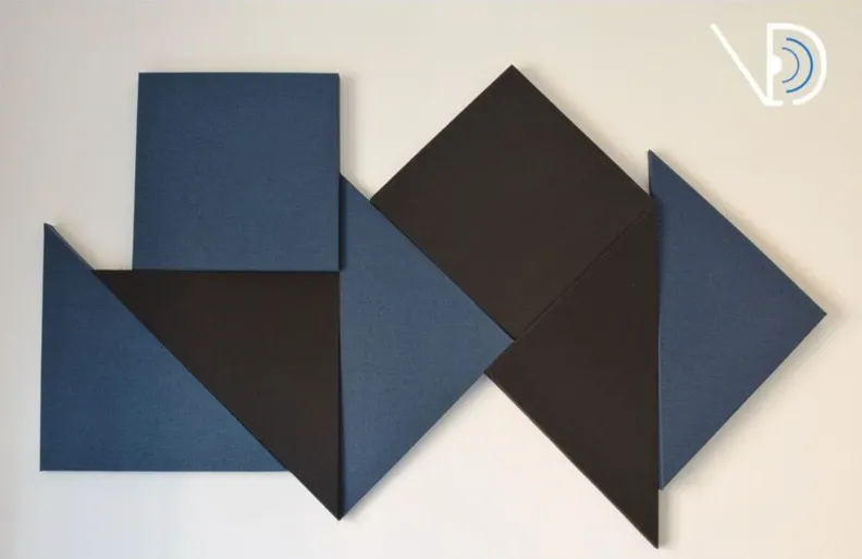 Panouri acustice instalate la showroom-ul VED ACUSTICA, Roma