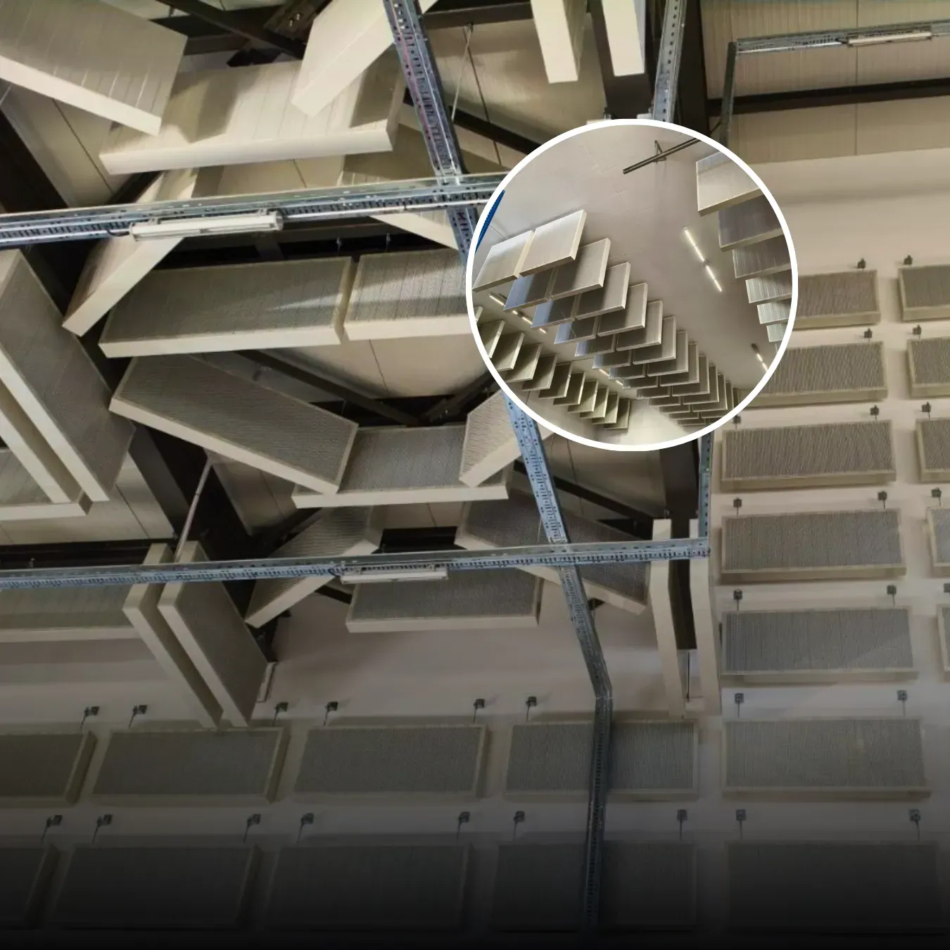 Tratament acustic al unei hale industriale pentru Excellpack