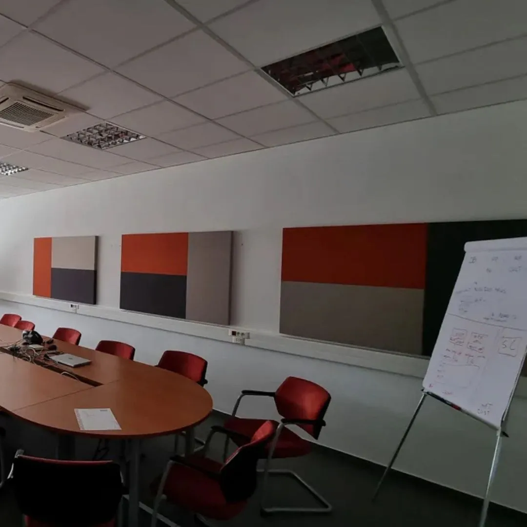 Modernizare acustică a sălii de ședințe CESAM cu panouri de perete