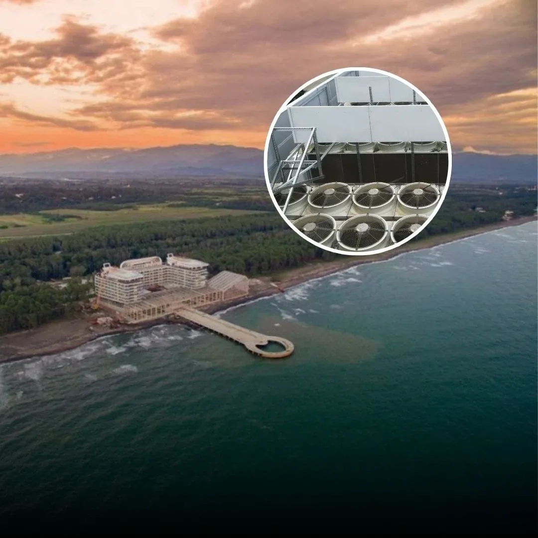 Izolarea fonică a răcitoarelor de la Hotelul Marriott
