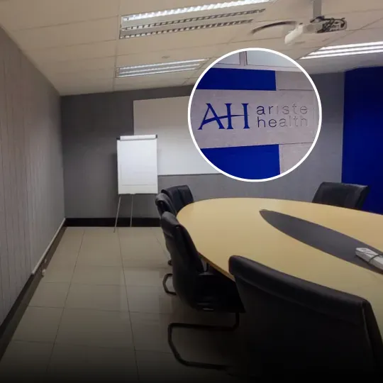 Tratament acustic pentru sala de ședințe Ariste Health