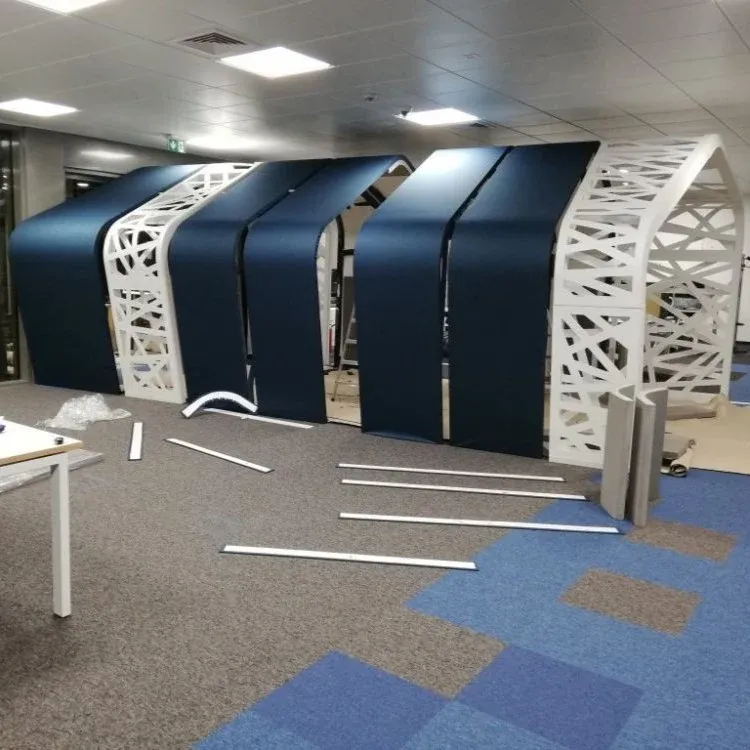 Tratament acustic personalizat al unui birou IT open-space