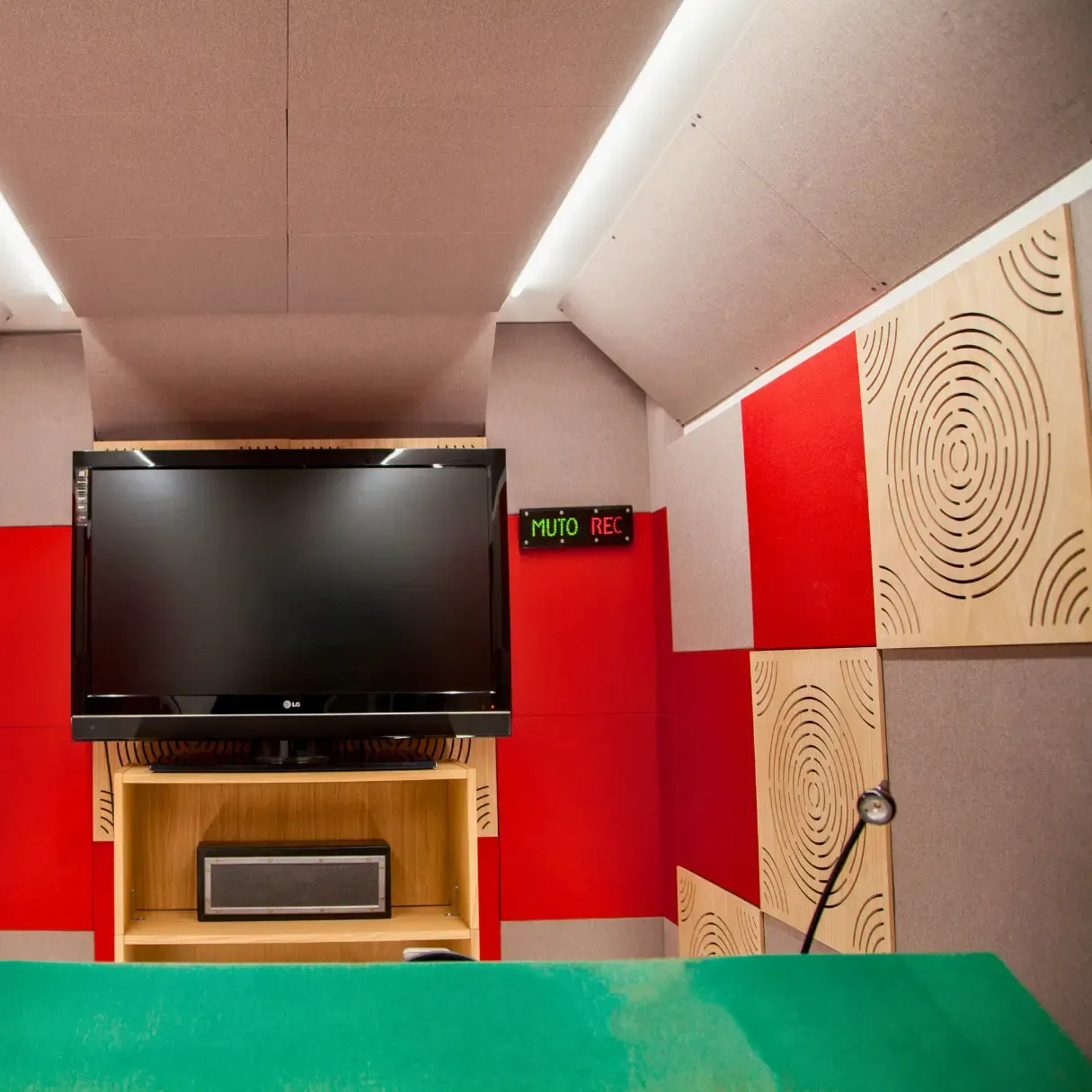 Studio de dublare la Roma, 2018