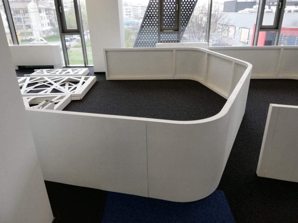 Tratament acustic personalizat al unui birou IT open-space