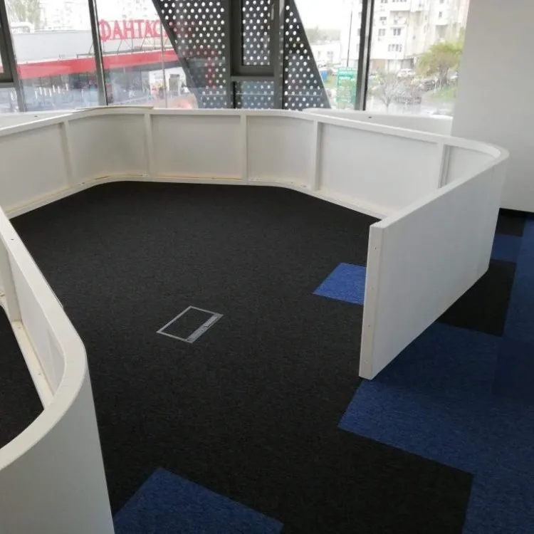 Tratament acustic personalizat al unui birou IT open-space