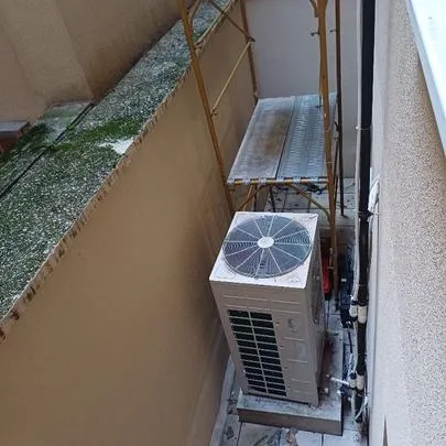 Răcitor exterior cu izolare fonică la Muzeul Sportului Croat